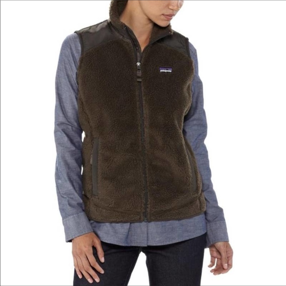 Patagonia Retro-X Deep Pile Vest Brown